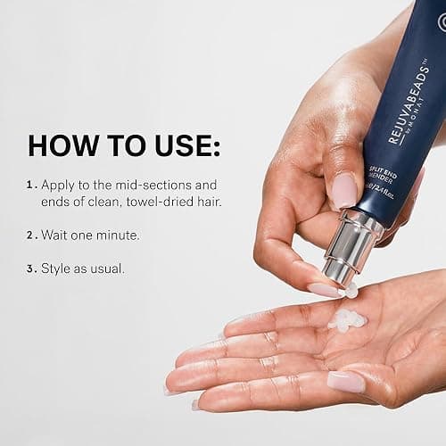 MONAT Rejuvabeads® Infused w/Rejuveniqe® - A Revolutionary Leave-in Split End Mender. Lightweight Serum Instantly Repairs Split Ends & Leaves Healthier-Looking Hair. - Net Wt. 70 ml / 2.4 fl. oz. thumbnail 7