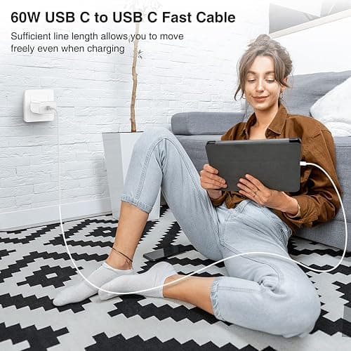 iPhone 17 16 15 Fast Charger 10ft, USB C Charging Block and Long Type C to C Cable Cord, iPad Wall Plug Power Adapter Cube Brick for Apple iPhone 17 Pro Max/17 Air/16 e/16 Pro/15 Plus/15 Mini/Samsung thumbnail 6