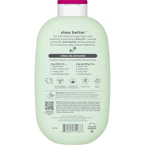 eos Shea Better Body Lotion- Crème de Pistachio, Natural Shea, 16 fl oz thumbnail 11