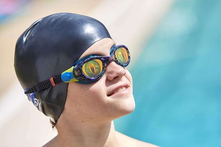 Zoggs Unisex-Youth Sea Demon Junior Hologram Lens Swimming Goggles (6-14 Years) thumbnail 3