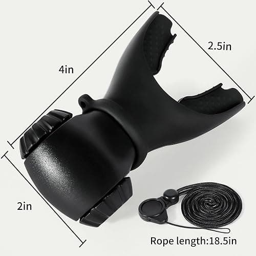 Spectent Breathing Trainer for Portable Lung Trainer, Breathing Resistance Trainer for Daily Fitness Training, Breathing Trainer for Lungs Different Fitness Needs & Easy to Clean. thumbnail 2