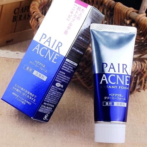Lion Pair Ance Creamy Foam Anti- Acne Cleansing Cream Facial Cleanser for Adult 2.82 oz(80g) Set Of 2 Japanese Face Cleanser Face Wash thumbnail 3