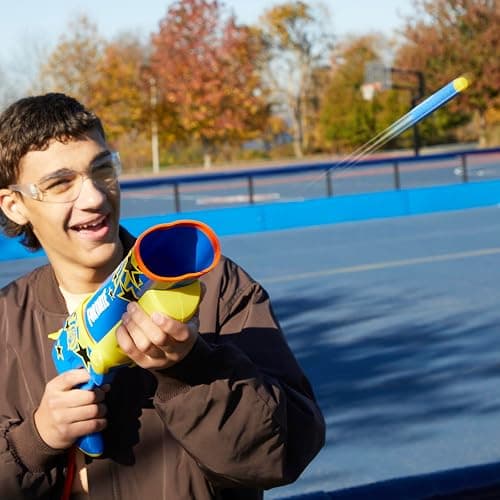 Nerf Fortnite Half Tone Hero Blaster, Bonus Code to Unlock Half Tone Hero Wrap in The Game, Break Open Loading, 12 Nerf Elite Darts, Fortnite Gifts (Amazon Exclusive) thumbnail 5