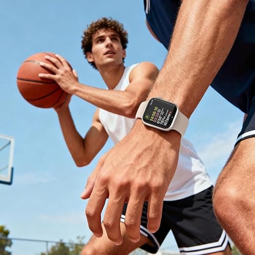 10 Pack Silicone Bands Compatible with Apple Watch 38mm 40mm 41mm 42mm 44mm 45mm 46mm 49mm Women Men, Soft Waterproof Replacement Wrist Sport Band for iWatch Series 11 10 9 8 7 6 5 4 3 2 1 SE Ultra thumbnail 8