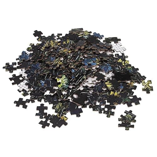 MaxRenard Game 1000 Pieces Jigsaw Puzzle Fine Art Collection Toy Starry Night Over The Rhone by Vincent Willem Van Gogh thumbnail 6