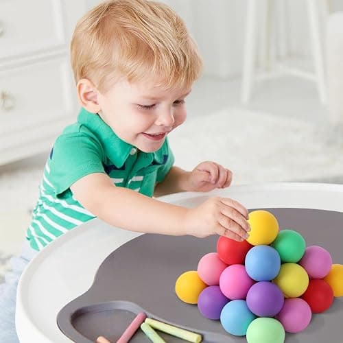 LovesTown 20 PCS Stress Balls Bulk, Squeeze Toys Slow Rising Sensory Fidget Toys for Relief Colleague Party Goodie Bag Stuffer Classroom Prize thumbnail 6