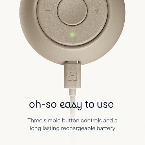 Hatch Go Portable Sound Machine & Sleep Soother for Babies & Kids (Greige) thumbnail 4