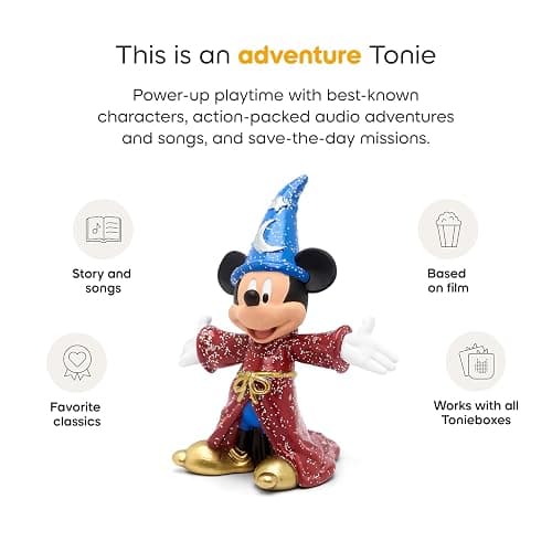 Tonies Sorcerer Mickey Audio Toy Figurine from Disney's Fantasia thumbnail 4