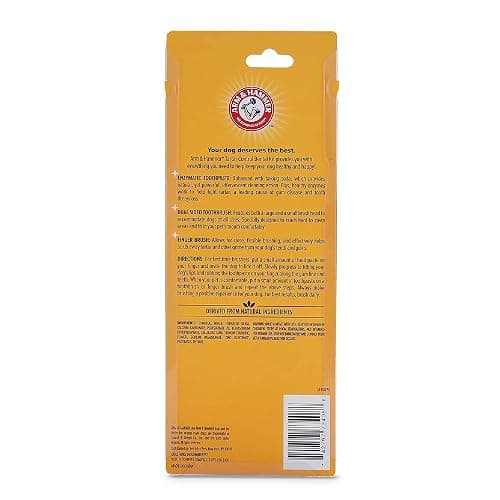 Arm & Hammer for Pets Tartar Control Kit for Dogs | Contains Toothpaste, Toothbrush & Fingerbrush | Reduces Plaque & Tartar Buildup | Safe for Puppies, 3-Piece , Beef Flavor thumbnail 7