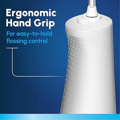 Waterpik Cordless 1100 Rechargeable Portable Water Flosser for Teeth Cleaning and Flossing, Travel, Braces Care, Healthier Gums, Waterproof for Shower, ADA Accepted, WF-30CD White, Packaging May Vary thumbnail 7