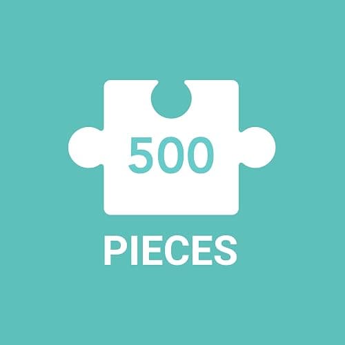 Galison Florette Puzzle, 500 Pieces, 20” x 20” – Floral Jigsaw Puzzle with a Beautiful Illustration by Victoria Ball – Thick Sturdy Pieces, Challenging Family Activity, Makes a Great Gift thumbnail 4