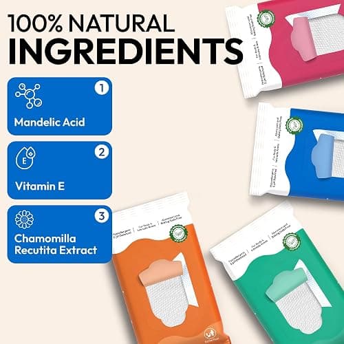 FOMIN Acidified Deodorant Wipes For Women - 30 Count - Fragrance Free – Hypoallergenic, pH Balanced Whole Body Wipe - Plastic-Free, Exfoliating & Advanced Odor Control Underarm Body Wipes thumbnail 5