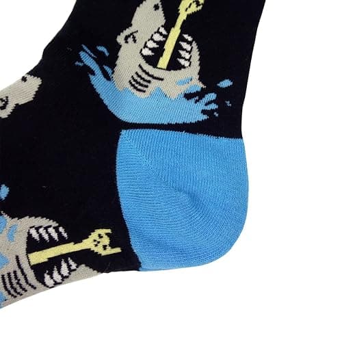 HSELL Mens Dress Socks Funny Novelty Crazy Design Cotton Socks Gift for Men thumbnail 7