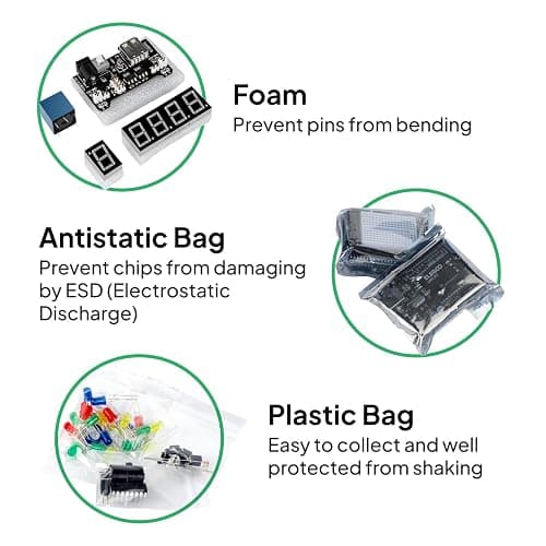 ELEGOO UNO Project Super Starter Kit with Tutorial and UNO R3 Board Compatible with Arduino IDE thumbnail 8