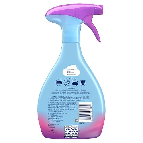 Febreze Fabric Spray, Air Freshener, Odor-Fighting Fabric Refresher, Couch and Linen Spray, Sneaker Balls Alternative, Multi-Use, Gain Moonlight Breeze Scent, 23.6 fl oz thumbnail 8