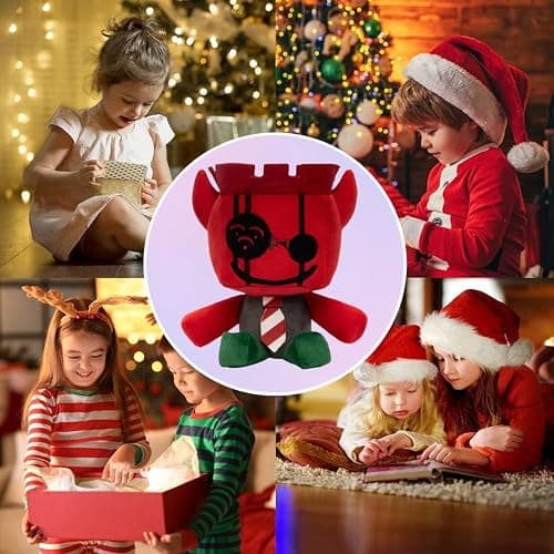 TQJOUJOU JX1DX1 Plush Toys, 9.8in Killers and Survivors Stuffed Animals Doll, Collectible Plushies for Video Games Fans (Red) thumbnail 4