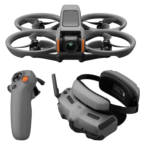 DJI Avata 2 Fly More Combo (1 Battery), FPV Drones with Camera for Adults 4K, Immersive Experience, Built-in Propeller Guard, Easy Flip/Roll, FAA Remote ID Compliant, POV Content Drone, Black - Image 1