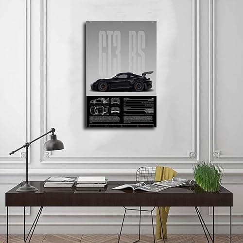 ULYTMMJG Modern Car Poster - Trendy Super Car Wall Art - Boys Bedroom, Office Decor - 12x18inch(30x45cm) thumbnail 3