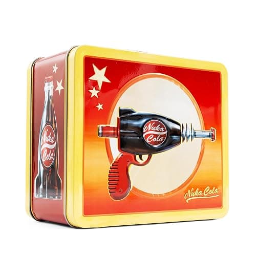 Fallout Nuka-Cola Retro-Style Metal Lunchbox | Reusable Storage Tin Container thumbnail 3