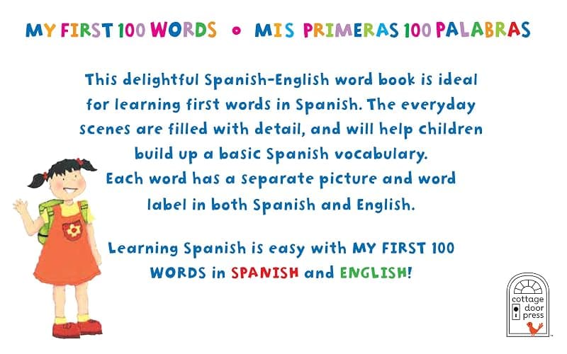 My First 100 Words - Mis Primeras 100 Palabras - English / Spanish First Words Bilingual Book, Ages 1-7 (en español) thumbnail 7