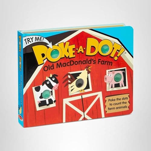 Melissa & Doug Poke-a-Dot! Old MacDonald’s Farm, Interactive Children's Board Book with Buttons to Pop, Educational Sensory Toy for Toddlers & Preschoolers Ages 3+ - FSC Certified thumbnail 11