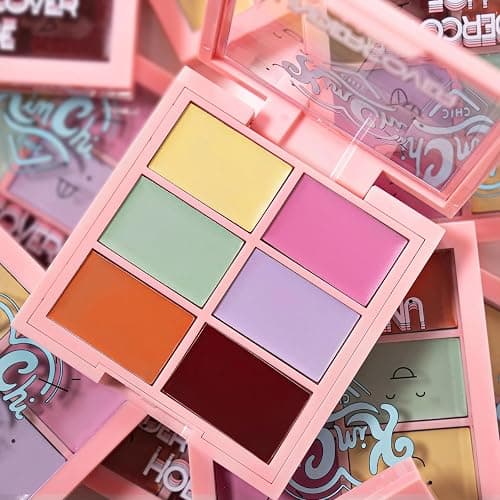 KimChiChic Beauty Undercover Hoe Corrector Palette - Full Coverage Concealer, Creamy, Long Wearing, Hides Dark Circles & Blemishes Cruelty Free, Universal 0.25 oz thumbnail 6