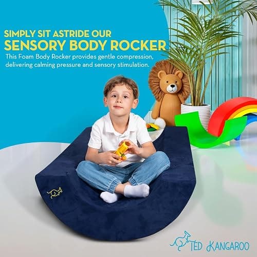 TED KANGAROO Sensory Chair for Kids — Sensory Soft Play Body Rocker for Children | Large Rocking Chair | Foam thumbnail 5