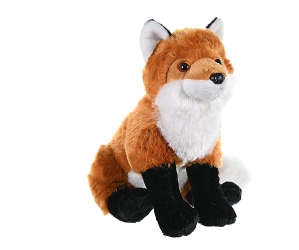Wild Republic Red Fox Plush, Stuffed Animal, Plush Toy, Gifts For Kids, Cuddlekins 12" (10944) - Image 1