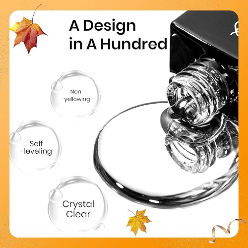 Beetles Blooming Gel, Blooming Gel Nail Polish Clear Uv Led Blossom for Spreading Effect Marble Natural Stone Watercolor Floral Print Fall Nails Soak off Diy Nail Art Design Manicure Gift for Women thumbnail 6