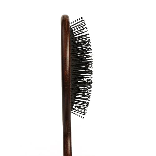 BUR BUR The Mermaid Brush - Wet Detangling Hair Brush | With Wooden Handle and Fexible Nylon Bristles | Scalp Massaging, Detangling thumbnail 2