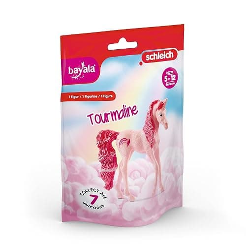 Schleich bayala, Limited Edition Collectible Unicorn Toys for Girls and Boys, Gemstone Unicorn Figurines, Tourmaline thumbnail 4