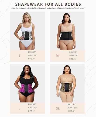 FeelinGirl Waist Trainer Belt Waist Cincher Trimmer Ab Belt Tummy Control Body Shaper with Triple Wrap Women and Men thumbnail 6