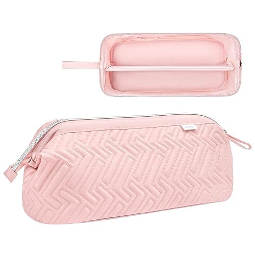 Leudes Hair Tools Travel Bag for Shark Flexstyle Carrying Case Portable Shark Hair Air Wrap Dryer Case Waterproof Dustproof Flat Curling Iron Travel Organizer (Pink) thumbnail 7