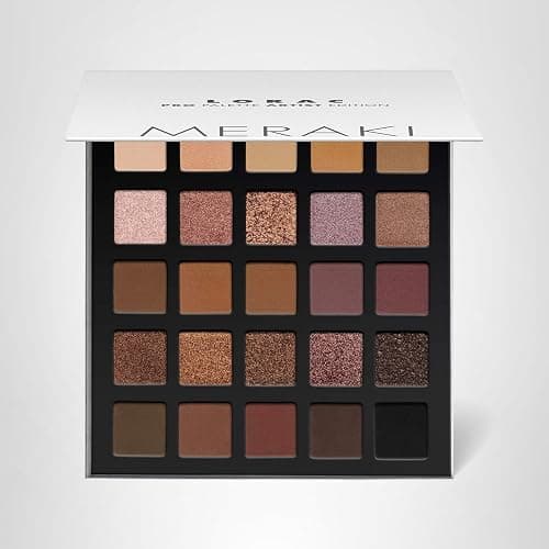 LORAC PRO Matte & Shimmer Eyeshadow Palette, Metallic High Pigmented, Mirror Compact thumbnail 14
