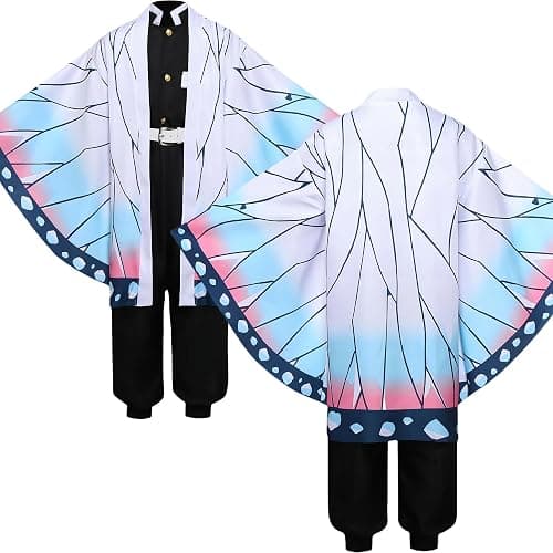 CHENYIZDQ Kocho Cosplay Costume Women Plus Size Kochou Costume Anime Adult Women Gradient Kimono for Halloween Party thumbnail 3