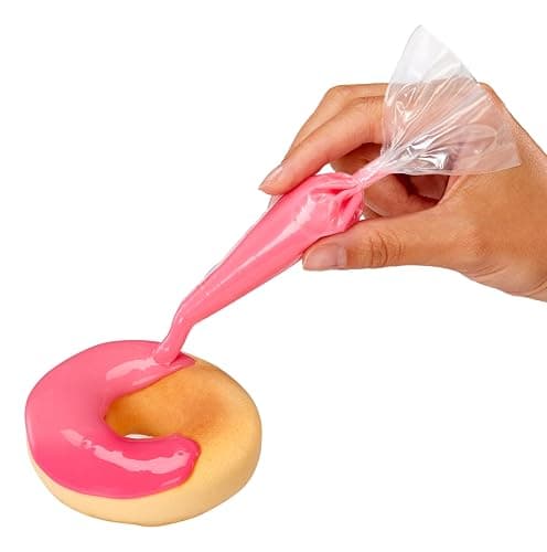 Slime Life Pink Icing Round & Jelly Filled Donuts DIY Slime Kit - Unboxing Ingredients to Make, Smash, and Stretch Your Food Slime, Ages 8+ thumbnail 5