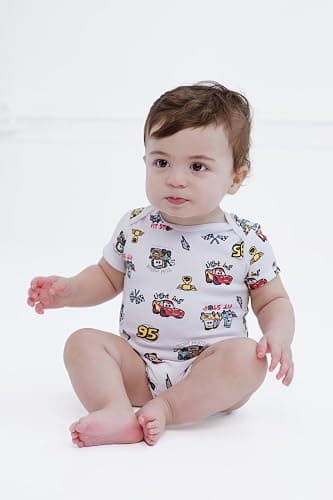 Disney Baby Girls Boys 3 Pack Bodysuits Newborn to Infant Sizes (Newborn - 24 Months) thumbnail 2