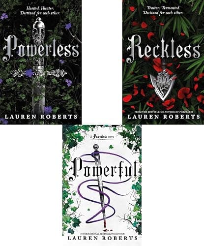 The Powerless Trilogy By Lauren Roberts 3 Books Collection (Powerless, Powerful and Reckless) thumbnail 2