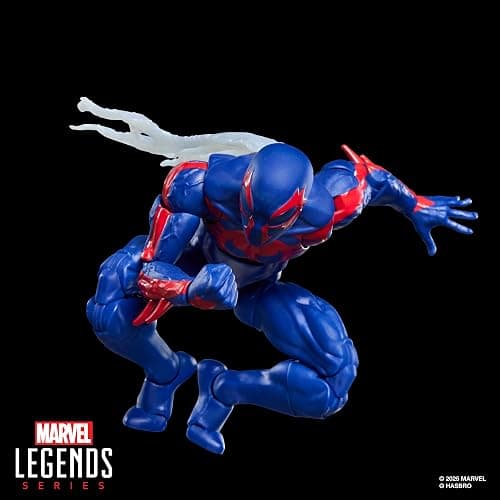 Marvel Legends Series Spider-Man 2099, Retro Cardback Comics Collectible 6-Inch Scale Action Figure thumbnail 4