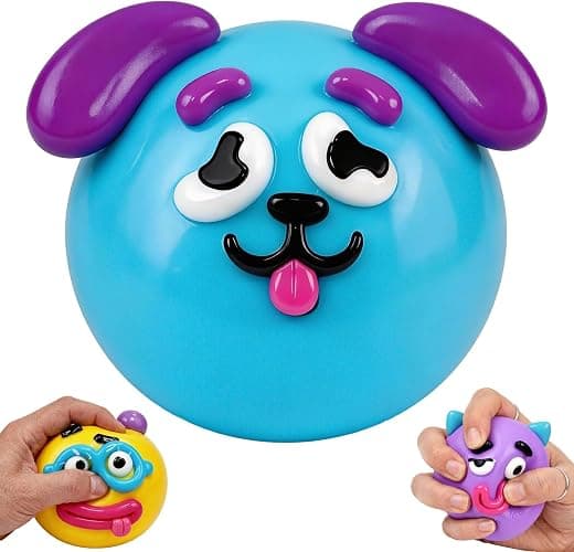 Smushers Squishy Curiosities - Ultra-Soft Slow Rising Stress Relief Toy for Adults, Cute Sensory Fidget Squeeze Toy, Stress Relief Desk Decor Gift(Blue) - Image 1