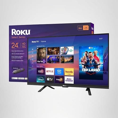 Roku 24-Inch Select Series Smart TV 2026-720p HD TV - RokuTV | Flat Screen LED Television with Voice Remote, Wi-Fi & Bluetooth Headphone Mode - Streaming Live Local News Sports & Movies thumbnail 16