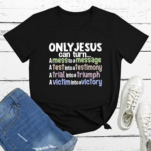 BLACKMYTH Women Summer Cute Shirts Graphic Tees thumbnail 2