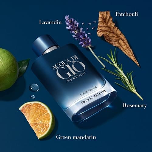 Armani beauty– Acqua di Giò Men's Cologne Trio ($124 Value) – Eau de Toilette, Profundo, & Parfum - 0.5 Fl Oz Each thumbnail 3