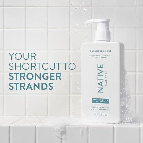 Native Cashmere & Rain Shampoo and Conditioner Contain Naturally Derived Ingredients | All Hair Types, Color & Treated, Fine to Dry Damaged, Sulfate & Dye Free - 2-Pack thumbnail 2