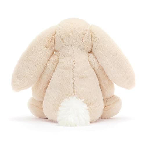 Jellycat Bashful Luxe Willow Bunny Stuffed Animal, Medium 12 inches - Rabbit & Bunny Plush Toy - Classic Children's Gift thumbnail 4