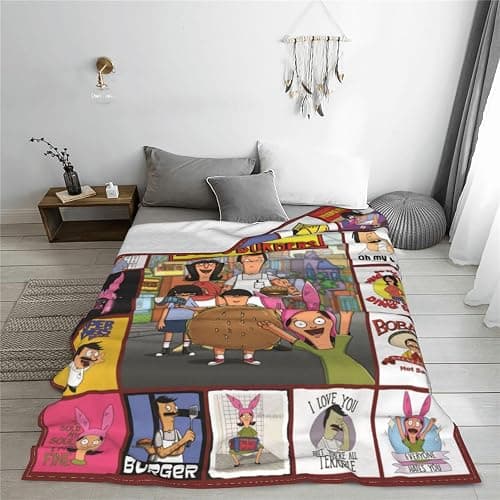 CRAFTSERA Plush Cozy Fuzzy Blanket Fleece Blanket Throw Blankets for Couch Bed Camping Trip (50"x40") thumbnail 2