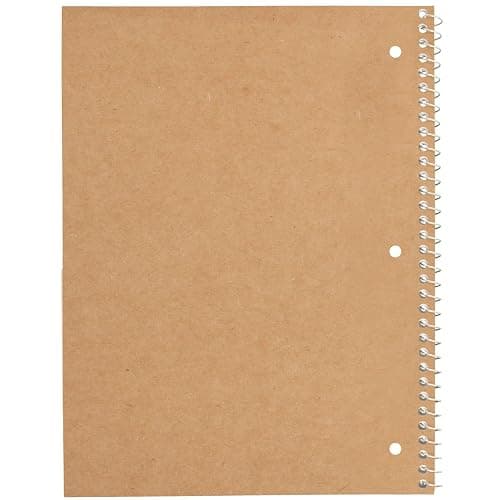 Mead Spiral Notebooks, 6 Pack, 1-Subject, College Ruled Paper, 8" x 10-1/2", 70 Sheets, Assorted Pastel Colors (830049) - Pastel Colors thumbnail 6