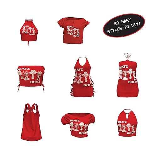 Bratz Stylin' Jade Fashion Doll with Customizable T-Shirt for You and Accessories thumbnail 8