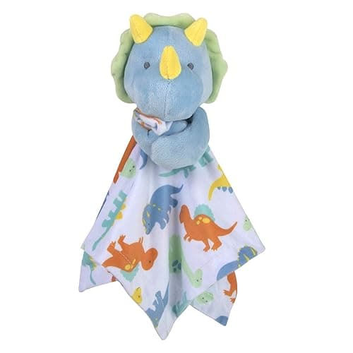 Minky Animal Snuggler Lovey Blanket for Kids, Babies, Boys, Girls, Gender Neutral Security Blanket with Stuffed Animal - Image 1