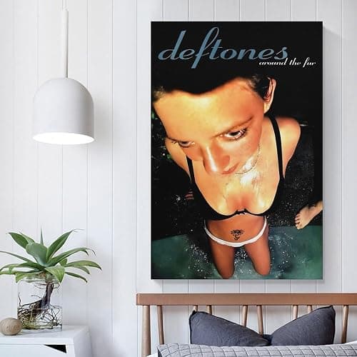 VQFYNOBCI Deftones Poster Vintega MusicCanvas Art for Room Aesthetic And Wall Art Picture Living Room Decor Poster12x18inch(30x45cm) thumbnail 5